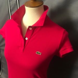 LACOSTE Barbie Pink Polo Shirt